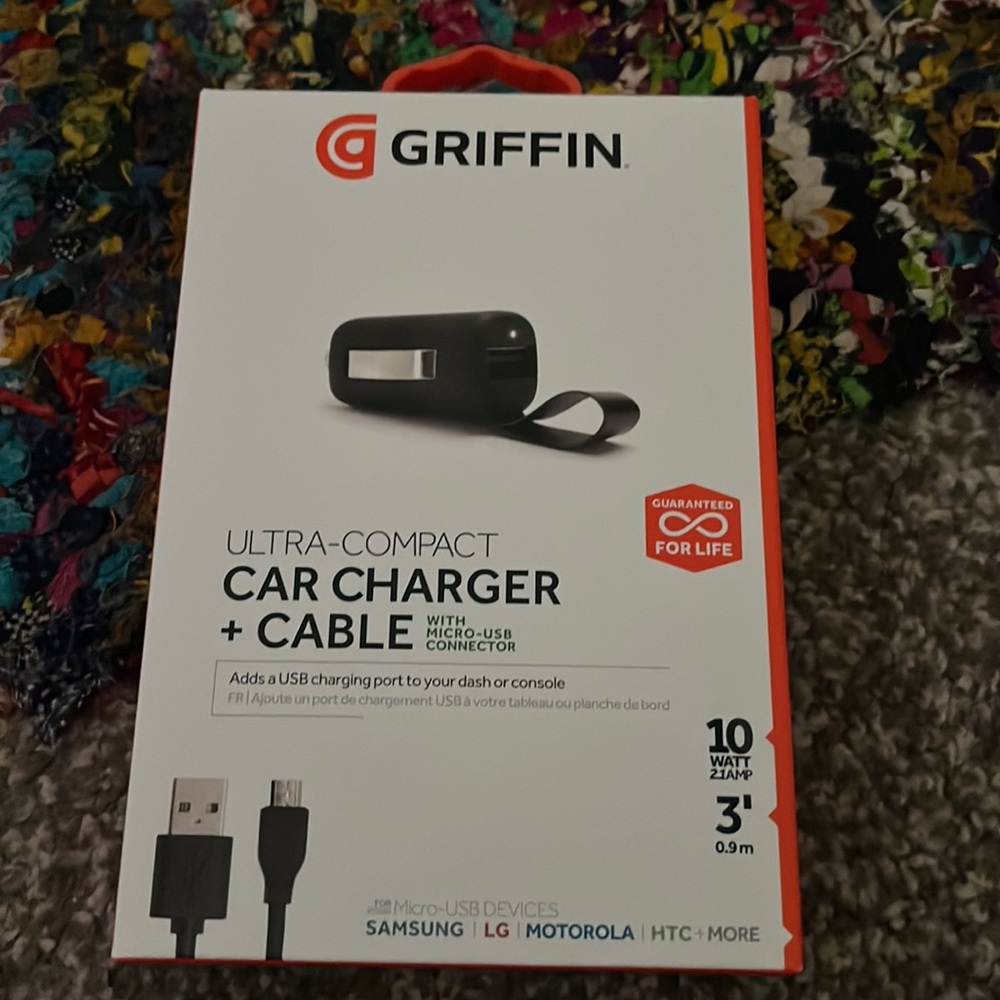 Brand New Griffin Car Charger.